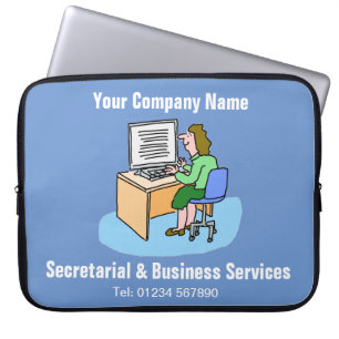 Secretarial & Business Services Computer Sleeve