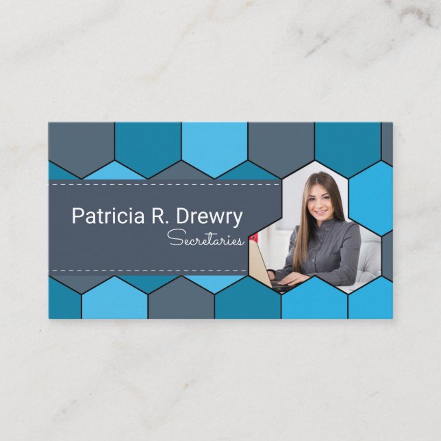 Secretaries and Administrative Assistants Business Card (Front)