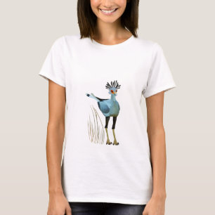 Secretary Bird of South Africa T-Shirt
