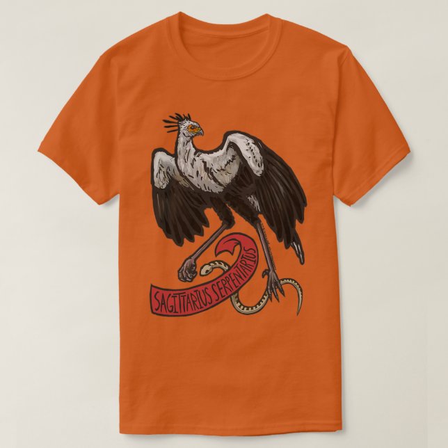 Secretary Bird  T-Shirt (Design Front)