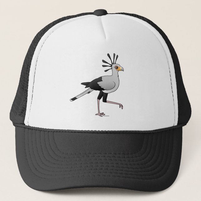 Secretary Bird Trucker Hat (Front)