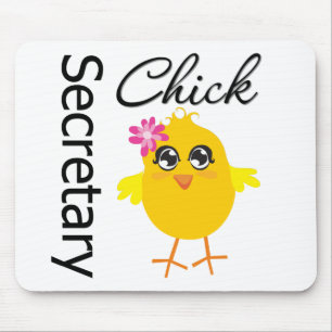 Secretary Chick Mouse Pad