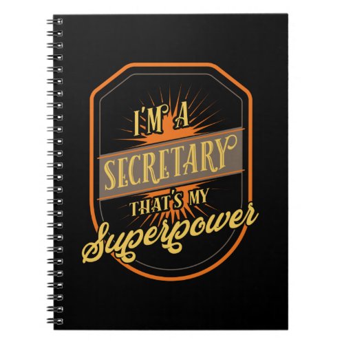 Secretary Notebook
