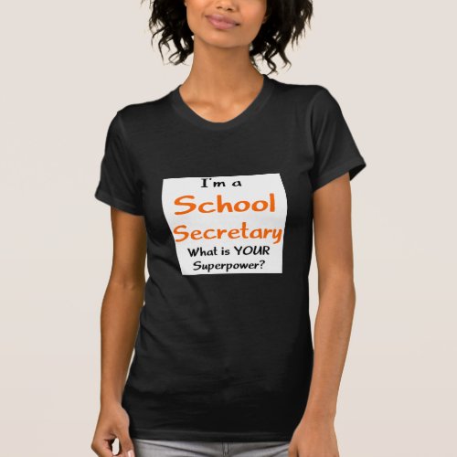 secretary school T_Shirt