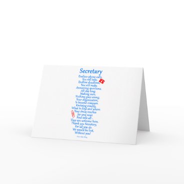 Secretary Thank You Secretary Thank You