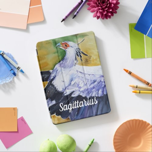 Secretarybird Sagittarius serpentarius iPad Air Cover