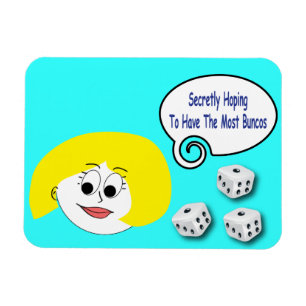 Secretly Hoping To Have The Most Buncos Magnet
