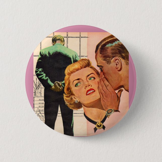 Secrets aka There's Something About Larry Button (Front)