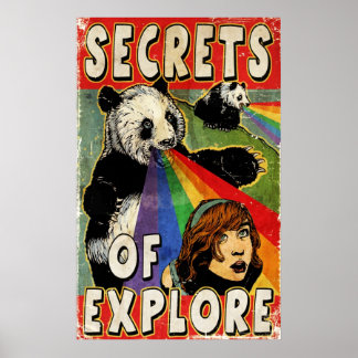 SECRETS OF EXPLORE! POSTER