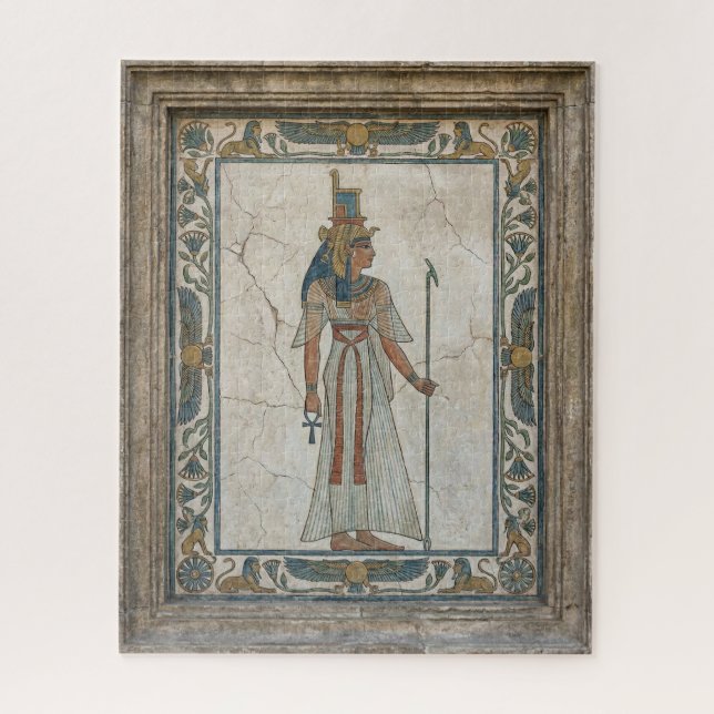 Secrets of Isis: Ancient Egyptian Goddess Jigsaw Puzzle (Vertical)