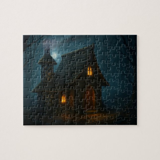 Secrets of the Witch House in the Forest Jigsaw Puzzle (Horizontal)