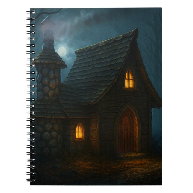 Secrets of the Witch House in the Forest Notebook (Front)