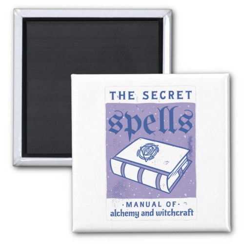 Secrets spells book magnet