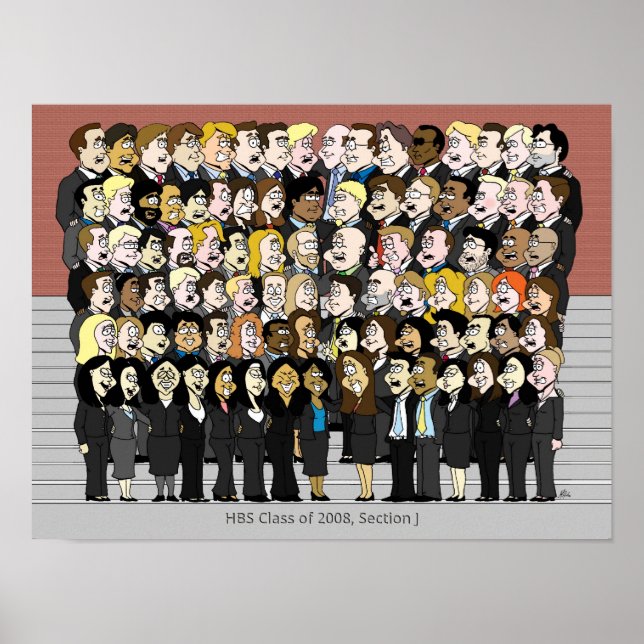 Section J Comic 16" x 12" Poster (Front)