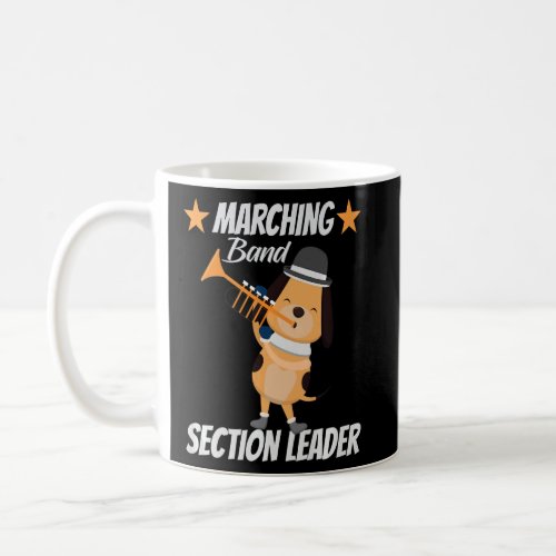 Section Leader  Dog Great Musician  Coffee Mug