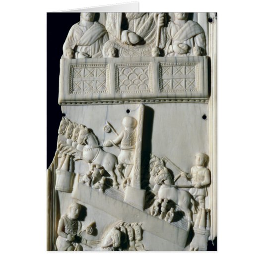 Section of a diptych cards (Front)
