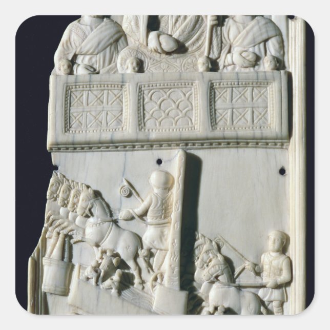 Section of a diptych square sticker (Front)