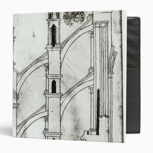 Section of the wall and arch binder (Front/Inside)