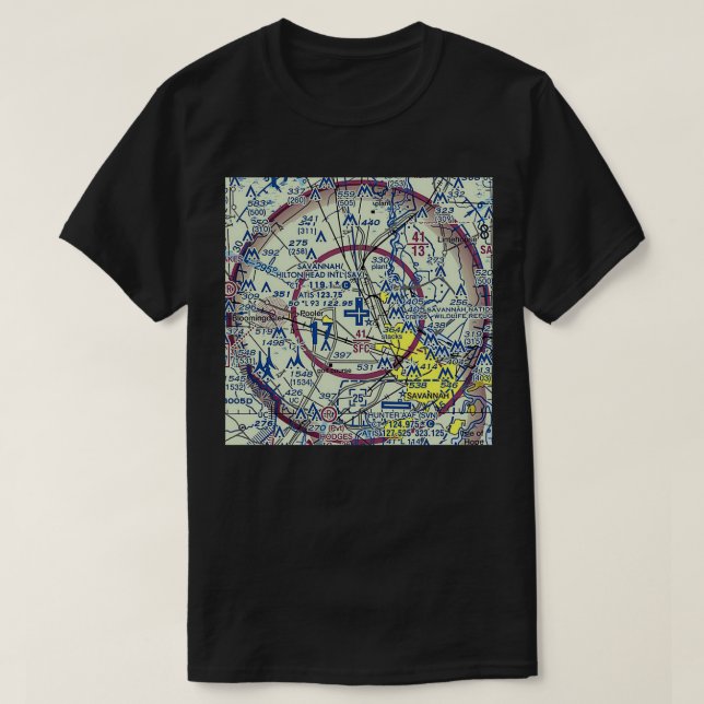 Sectional chart  T-Shirt (Design Front)