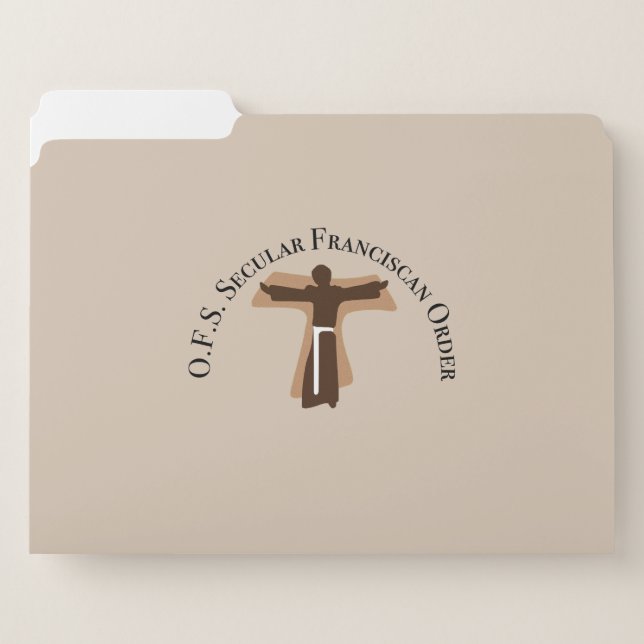 Secular Franciscan File Folders (Front Left)