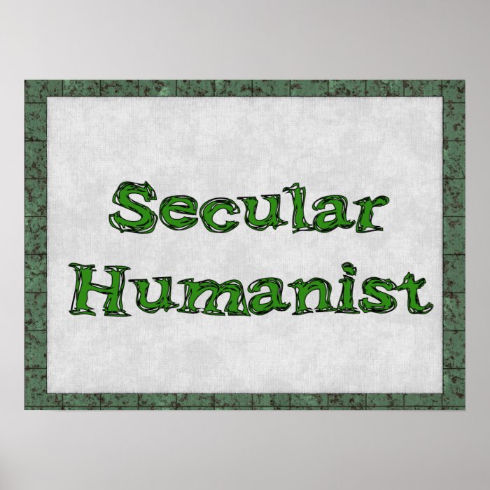 Secular Humanist Poster