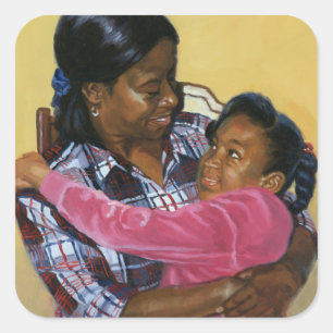 Secure 1998 square sticker