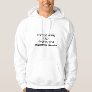 Secure your back H Hoodie