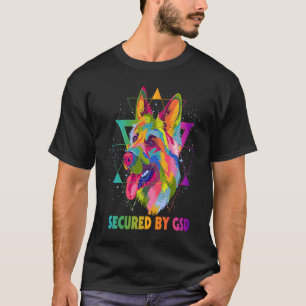 Secured by GSD  German Shepherd Humor Shepard T-Shirt