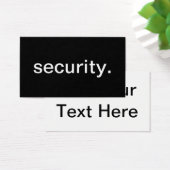 Security (Desk)