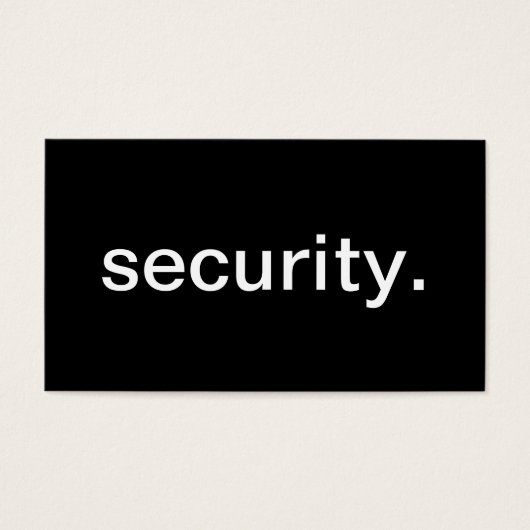 Security (Front)