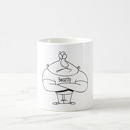 Security Bouncer Coffee Mug