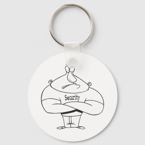 Security Bouncer Keychain