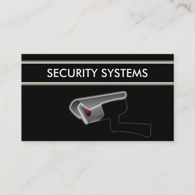 Security Business Card (Front)