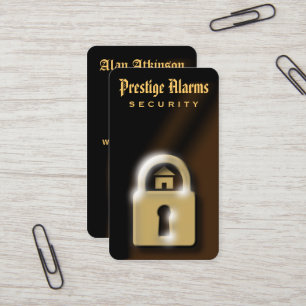 Security Business Cards