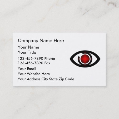 Security Business Cards