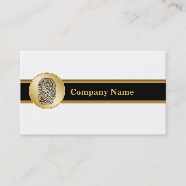 Security Business Cards (Front)