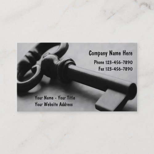 Security Business Cards