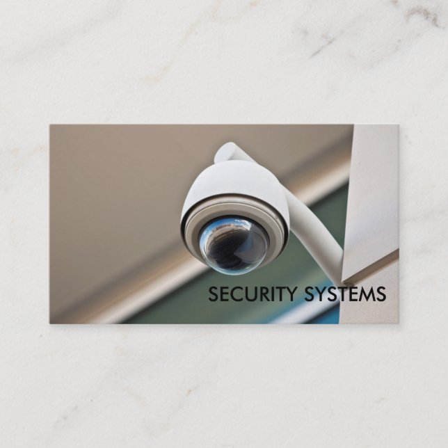 Security business cards (Front)