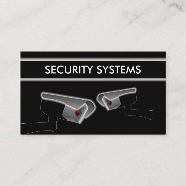 Security Business Cards (Front)