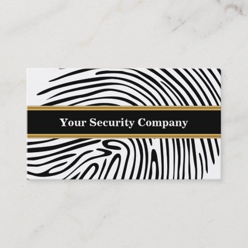Security Business Cards