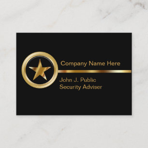 Security Business Cards