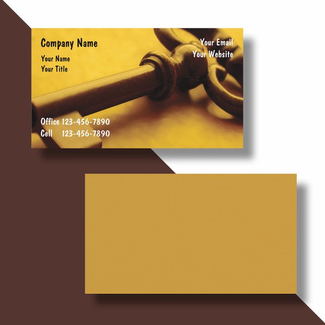 Security Business Cards Unique Design (Creator Uploaded)