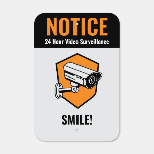 Security Camera 24 hs Metal Sign