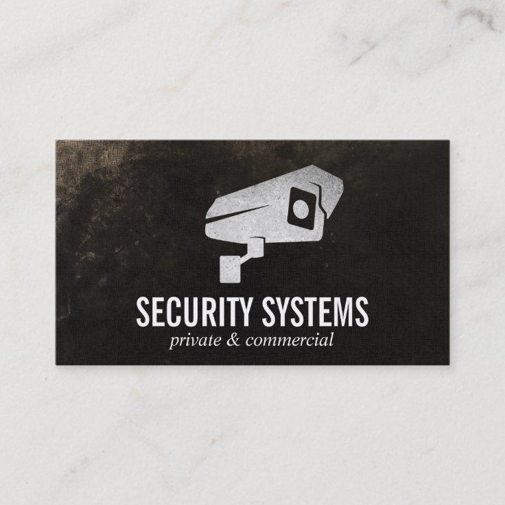 Security Camera Business Card Zazzle