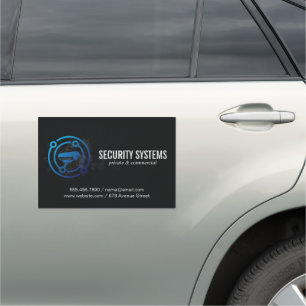 Security Camera Home Protection Car Magnet