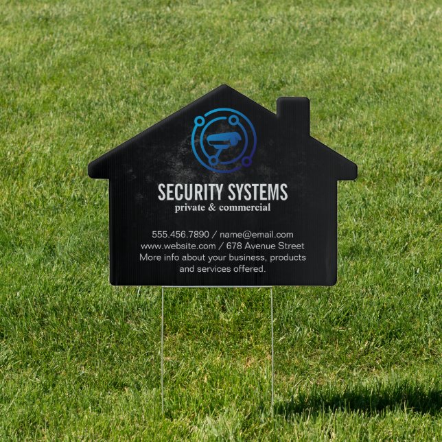 Security Camera | Home Protection Sign (Insitu)