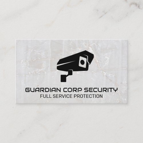 Security Camera  Protection Agency Business Card