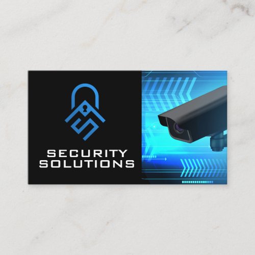 Security Camera  Surveillance  Protection  Business Card