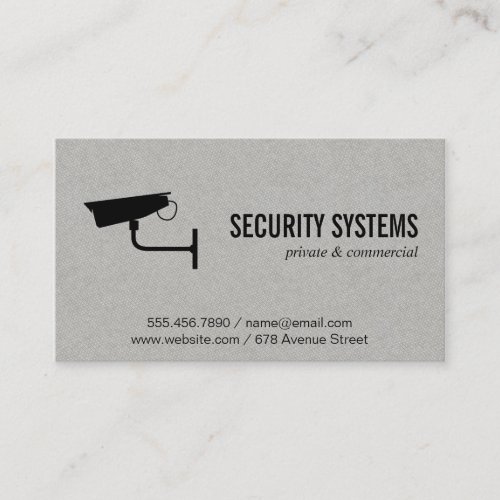 Security Camera variation II Business Card