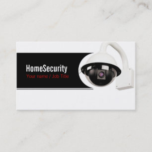 Security company business card